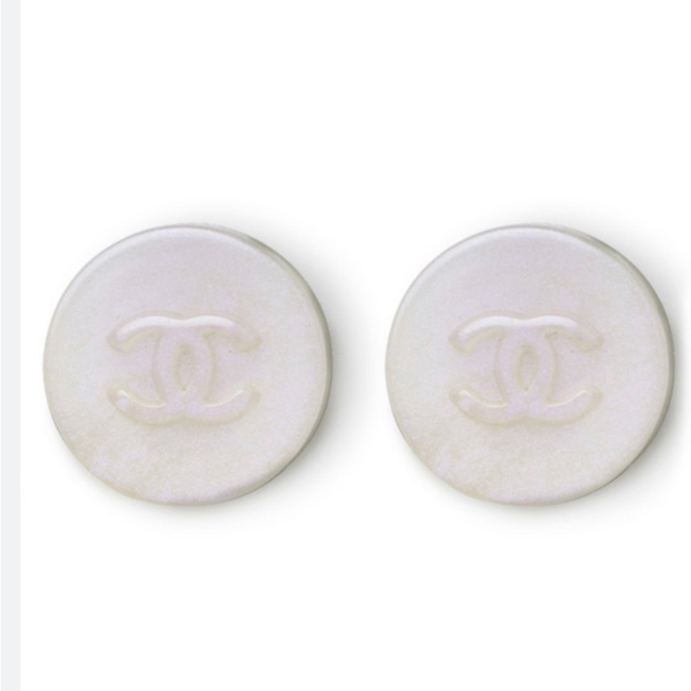 Chanel Vintage CC Logo Clip-On